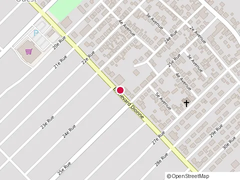 Location of Casse-Croute du Boulevard at 2510 6E Ave, Saint-Georges
