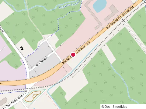 Location of Casse-Croute le Relais du Roi at 350 boulevard Frontenac, Black Lake