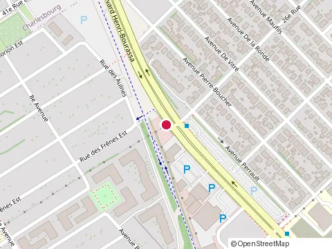 Emplacement de Centre de Collision Assoc au 2585 boulevard Henri-Bourassa, Québec