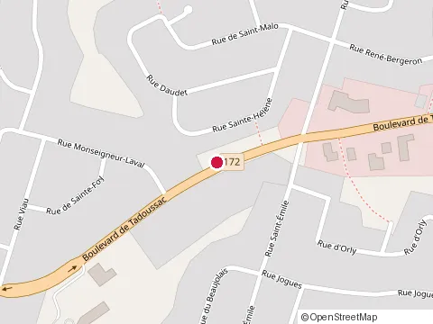 Location of Centre de Courtage Sagamie at 1645 boulevard de Tadoussac, Chicoutimi