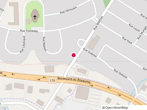 Location of Centre Dentaires Lapointe at 2380 Rue Mathias, Jonquière