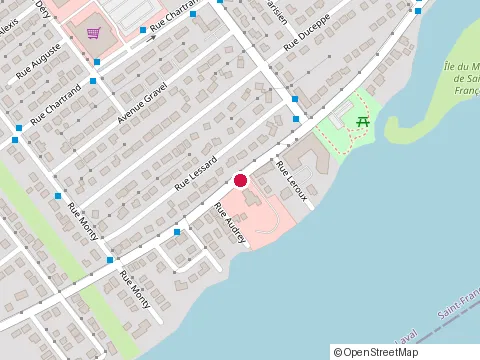 Location of Centre du Jardin St-Francois at 8450 boulevard Levesque E, Laval