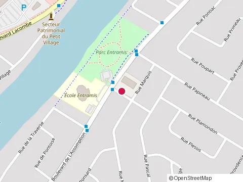 Location of Centre Regional de Prevention Voyage at 275A Rue Paradis, Repentigny