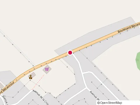 Location of Charles E Roux Inc at 1425 boulevard Becancour, Bécancour