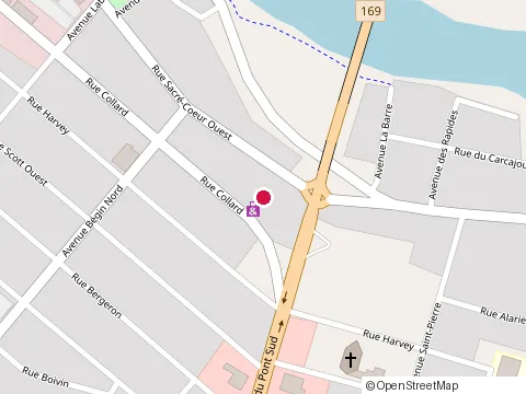 Location of Chine d'Italie at 585 Rue Collard O, Alma
