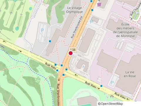 Location of Christina Royale at 5227 Rue Sherbrooke O, Montréal