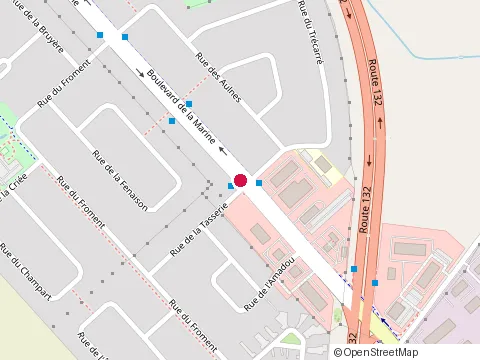 Location of Claude Pellerin Maconnerie Inc at 276 boulevard de la Marine, Varennes