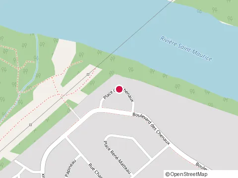 Location of Clinique Chiropratique Martin at 156 Place des Chenaux, Trois-Rivières
