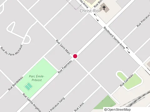 Location of Clinique Chiropratique Verreault at 357 Rue Papineau, Joliette