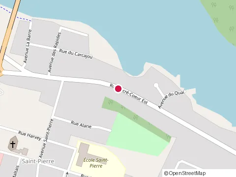 Location of Clinique d'Acpnctr T Couture at 340 Rue Sacre-Coeur O, Alma