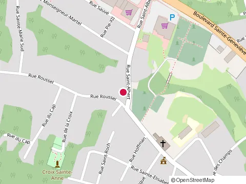 Location of Clinique Dentaire Berube Richard & Associes at 182 Rue Saint-Albert, Chicoutimi