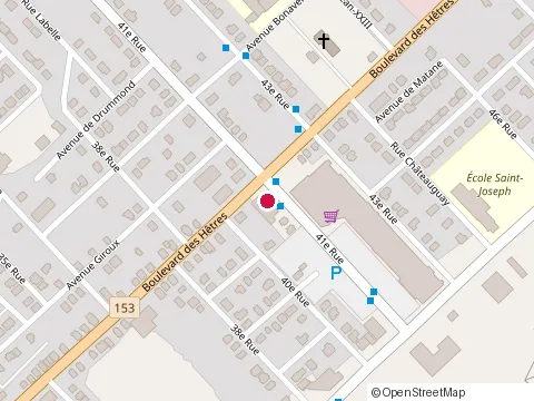 Location of Clinique Dentaire Milette at 4023A boulevard des Hitres, Shawinigan