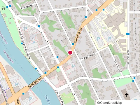 Location of Clinique Medicale de l'Est at 100 Rue King E # 203, Sherbrooke