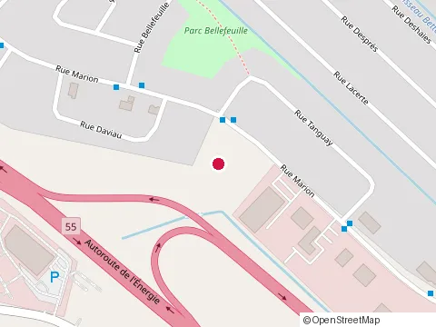 Location of Clinique Medicale Privee Xo2 at 7110 Rue Marion, Trois-Rivières