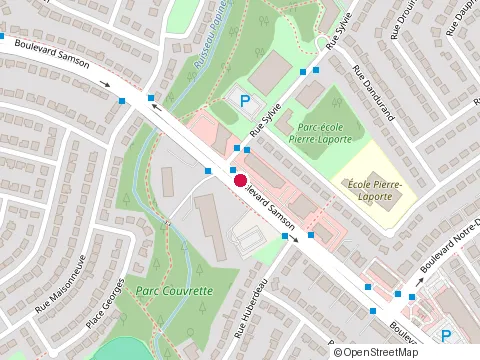 Location of Clinique Physiotherapie at 345 boulevard Samson, Laval