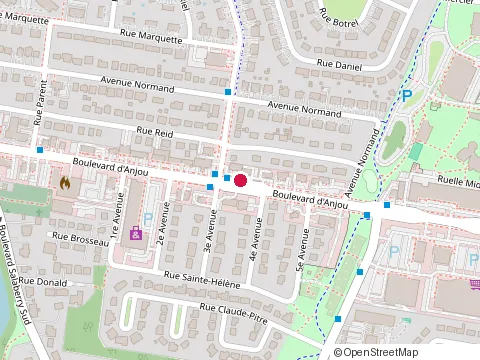 Location of Clinque Familiale Chateauguay at 55 boulevard d'Anjou, Châteauguay