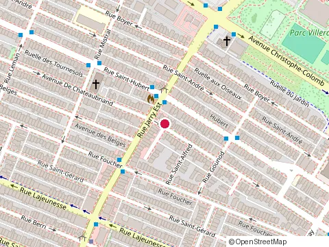 Location of Cloture de Piscine Amovible Enfant Secure at 690 Rue Sainte-Elie, Montréal