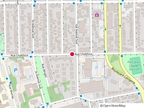 Location of Construction G & l Geoffroy at 716 Rue Chalifoux, Sherbrooke