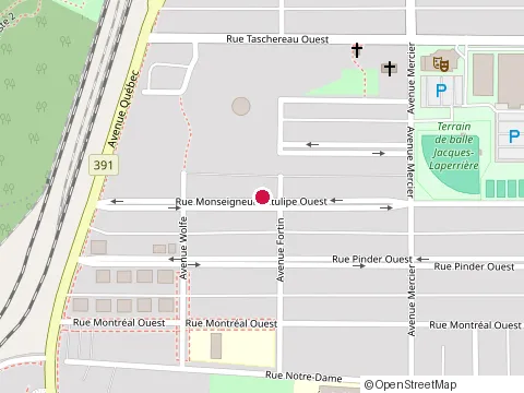 Location of Construction Gaetan St-Amant at 183 Rue Monseigneur-Latulipe O, Rouyn-Noranda