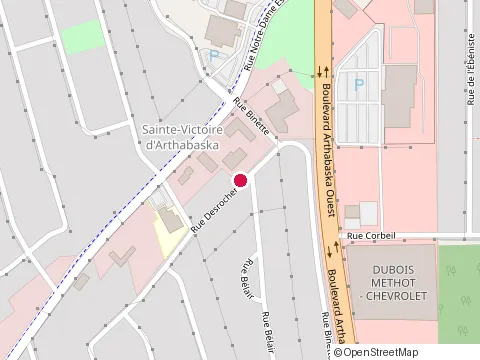 Location of Construction le Prince Inc at 7 Rue Desrochers, Victoriaville