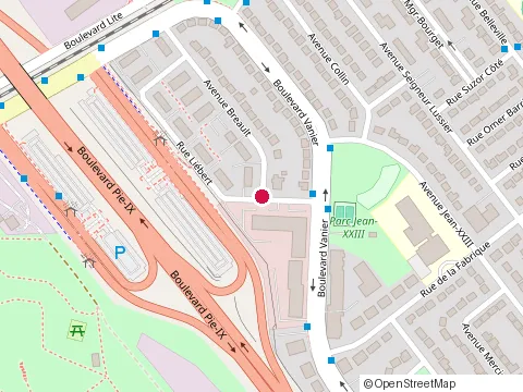Location of Construction Miribec Inc at 1120 Rue Liebert # 1, Laval