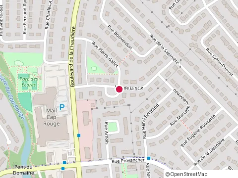 Location of Construction Pierre Blouin at 1103 boulevard de la Chaudiere, Québec