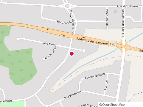 Location of Constructions & Maconneries at 1993 Rue Mousseau, Jonquière