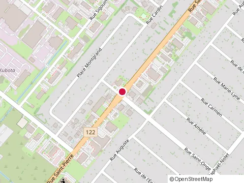 Location of Constructions Denis Lamoureux at 2345 Rue Saint-Pierre, Drummondville