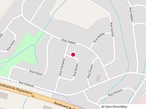 Location of Constructions Jp Frigon at 2509 Rue Boivin, Jonquière