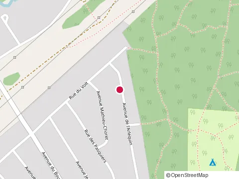 Location of Constructions Michel Bernard at 1374 avenue de l'Arlequin, Québec