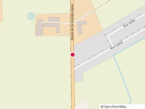 Location of Constructions Victoriaville at 612 route de la Grande-Ligne, Victoriaville