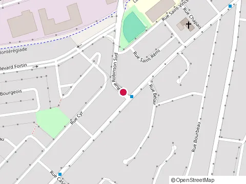 Location of Corp des Praticiens at 540 Rue Robinson S, Granby