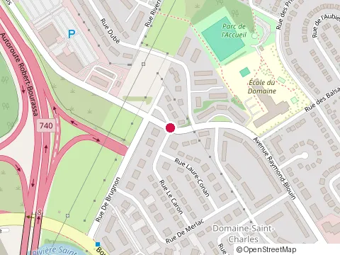 Location of Cote Yves at 3072 avenue Blouin, Québec