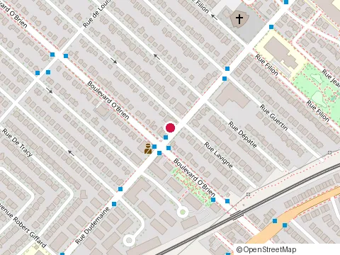 Location of Couche-Tard at 4975 Rue Dudemaine, Montréal