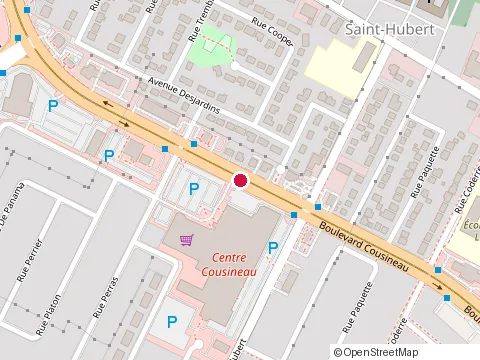 Location of Cremiere at 5245 boulevard Cousineau # 126, Saint-Hubert