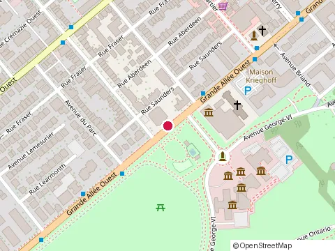 Location of Debb at 250 Grande Allee, Québec