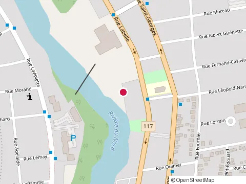 Location of Deli Labelle at 789 Rue Labelle, Saint-Jérôme