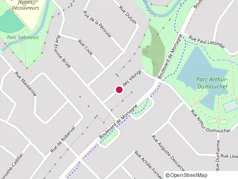 Location of Denis Messier at 685 Rue des Vikings, Boucherville