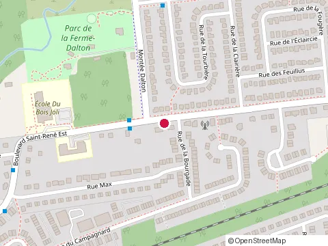 Location of Desnoyers Services Comptables at 1180 boulevard Saint-Rene O, Gatineau
