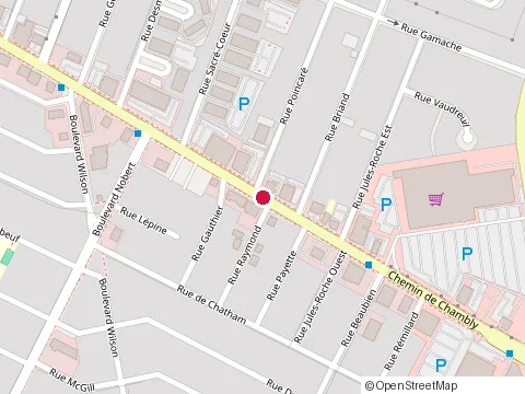 Location of Docteur du Pare Brase at 2425 chemin de Chambly, Longueuil