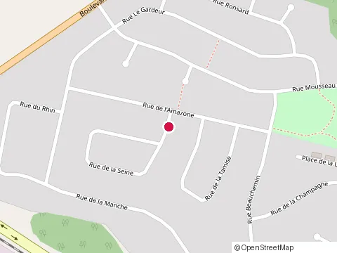 Location of Dynamitage Express Inc at 1935 Rue des Camelias, Jonquière
