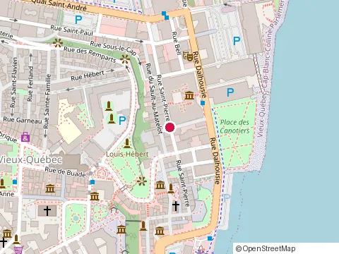 Location of Ecole de Langue Glynn at 71 Rue Saint-Pierre # 301, Québec