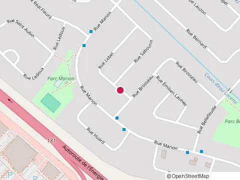 Location of Enterprises Murtex Inc at 5845 Rue Lebel, Trois-Rivières