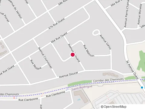 Location of Entreprises Harbour Inc (les) at 6500  avenue Bonaparte, Québec