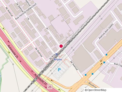 Location of Entreprises Vianpani Inc at 7285 8E Rue, Montréal