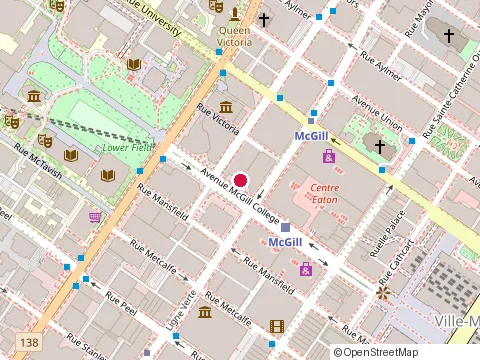 Location of Eric Bilodeau at 1981 avenue Mcgill College # 1440, Montréal