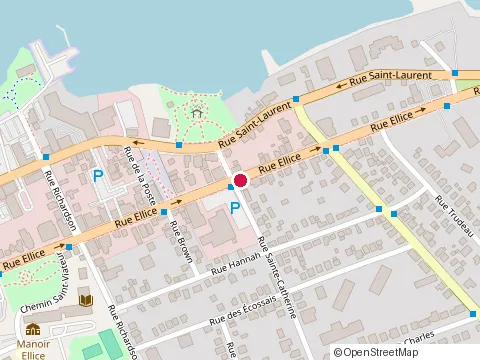 Emplacement de Etoile Grecque au 285 Rue Ellice, Beauharnois
