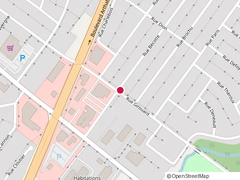 Location of Etoiles Filantes Enr at 5 Rue Becotte, Victoriaville