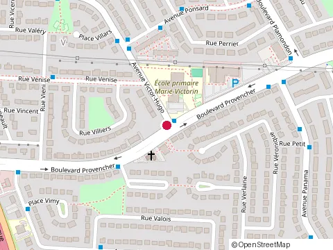 Location of F Walsh Construction Inc at 490 boulevard Provencher, Brossard