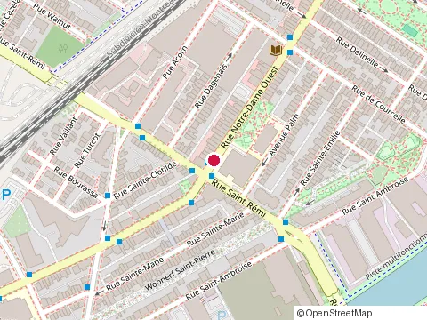 Location of Frita Pizzeria at 4909 Rue Notre-Dame O, Montréal
